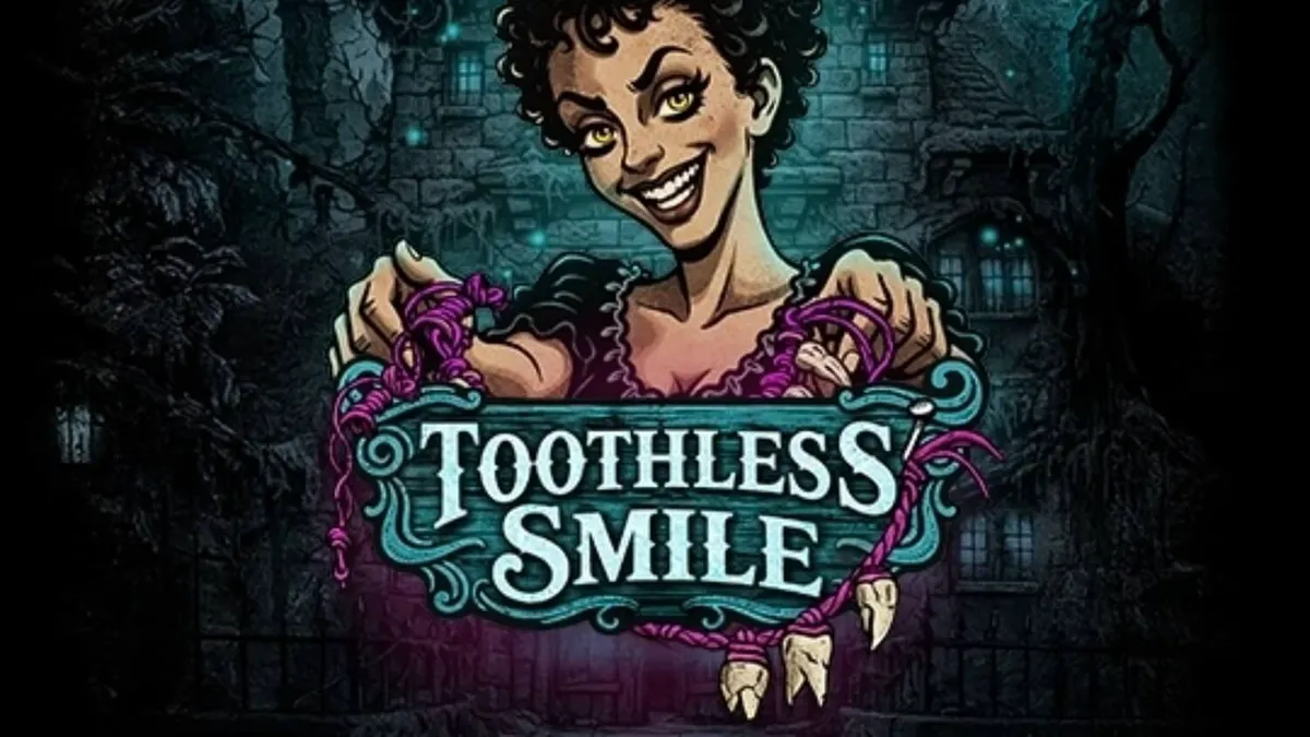 Toothless Smile slot game interface na may horror dental theme